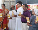 Karkala: Invites of 13th taluk Kannada Sahitya Sammelan released